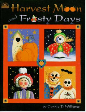 Harvest Moon and Frosty Days - Connie D. Williams - OOP